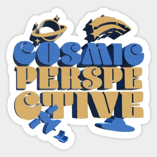 Cosmic Perspective - N. Tyson Fan Design Sticker